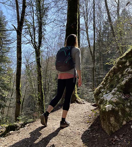 Silvia Capraro über mich Background